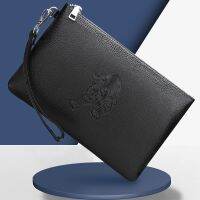 [COD] 2023 New Mens Clutch Fashionable Envelope Business Commuter Grab Wallet Wholesale