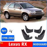 JHTJHNDTGFJHND 1998 1999 2000 2001 2002 2003สำหรับ Lexus RX300 RX330 RX350 Rx400h Mudguard Mud Flap Guards Splash Mudflaps Fender รถอุปกรณ์เสริม