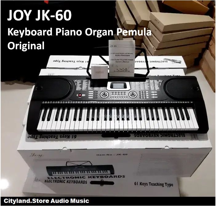 Keyboard Piano Joy JK 60 Organ Pemula Original | Lazada Indonesia