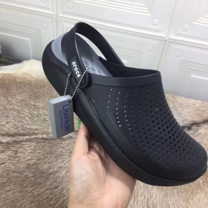 Crocs LiteRide Clog for MEN (.) Premium Quality all black | Lazada PH