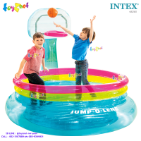 Intex ส่งฟรี เบาะกระโดดใส จั๊ม-โอ-ลีน 1.96x1.80x1.52 ม. รุ่น 48265