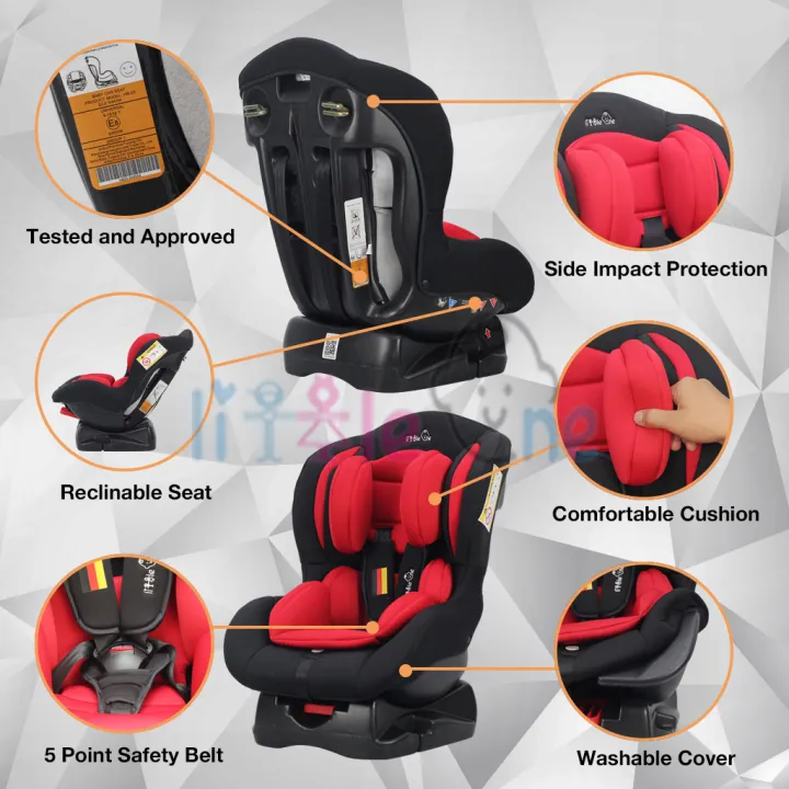 Little Baby CSB Convertible Car Seat - MIROS Approved JPJ Approved ECE Certified
