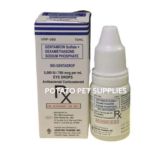 BIOGENTA GENTAMICIN SULFATE PET EYE DROPS 10mL Lazada PH