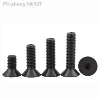 DIN7991 Alloy Steel Grade 12.9 Allen Bolts Black Flat Head Countersunk Hex Hexagon Socket Cap Screws M3 M4 M5 M6 M8 M10