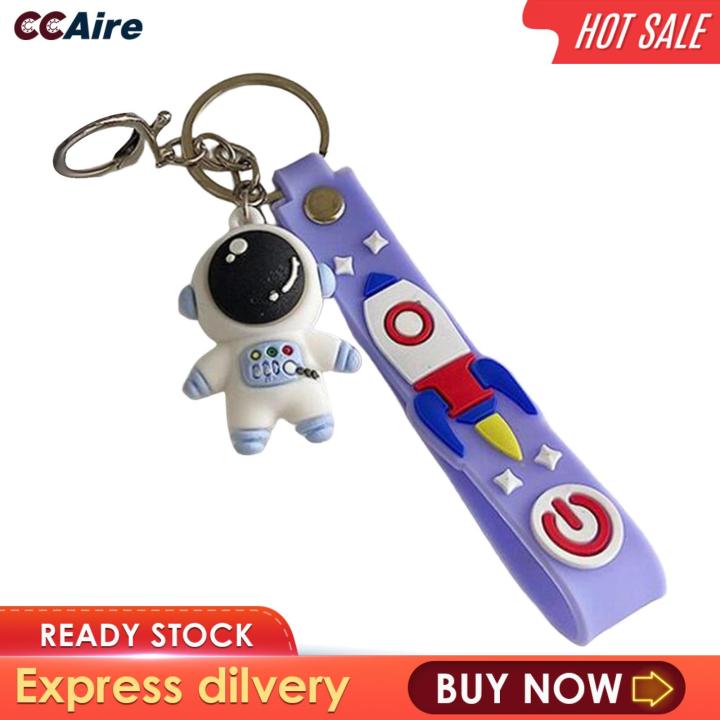 ccaire-พวงกุญแจนักบินอวกาศนักบินอวกาศพวงกุญแจและสายคล้องสำหรับกระเป๋าถือกระเป๋าเป้สะพายหลัง