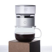 Automatic Drip Coffee Maker Stainless Steel Filter Hand Grind American