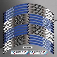 HOTnew อุปกรณ์เทปแถบสะท้อนแสงดุมสะท้อนสติกเกอร์แต่งล้อมอเตอร์ไซค์ในล้อรถจักรยานยนต์รูปลอกกันน้ำสำหรับ BMW R1250R R1250RS R1250RT