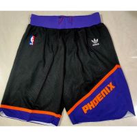 Hot 【4 styles】NBA Shorts Phoenix Suns 2020 season black basketball shorts