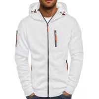 Spring Mens Jackets Hooded Coats Casual Zipper Sweatshirts Male Tracksuit Fashion Jacket Mens Clothing Outerwear Streetwear