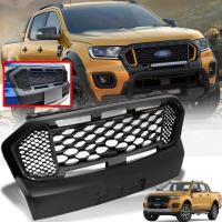 กระจังหน้า หน้ากระจัง รุ่น ฟอร์ด เรนเจอร์ FORD RANGER T8 WILDTRAK ปี 2019 - 2020 สีดำด้าน จำนวน 1 ชิ้น