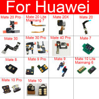 Light Proximity Ambient Sensor Flex Cable สำหรับ Mate 7 8 9 10 20 30 40 Pro Mate 20 Lite 20X Maimang 6 7อะไหล่ซ่อม