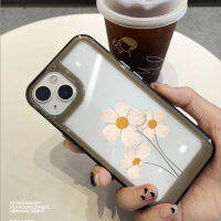 For IPhone 14 Pro Max IPhone Case Thickened TPU Soft Case Clear Case Shockproof Sunflower Compatible with For 13 12