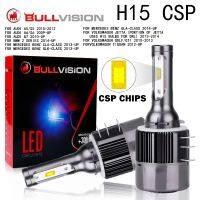 Bullvision H15 LED Canbus V W Car Lights 16000LM 90W 6000K CSP turbo Error Free with EMC Replacement Headlight fog light bulb