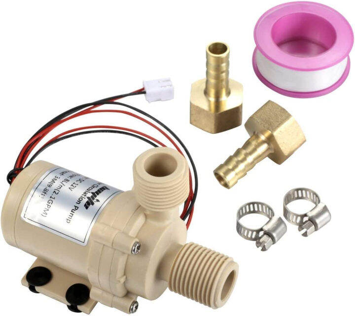 bayite BYT7A006 DC 12V Solar Hot Water Heater Circulation Pump Low