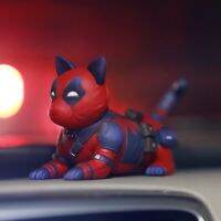 Marvel Legends Deadpool Cão Panjera Negra Brinquedos Do Gato Wilson Decorento Do Carro Ação Decorão De Ação