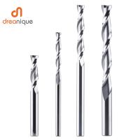 【DT】hot！ 1pc cut  Carbide Milling Cutter 3.175 4 6 8mm 2 Flute Router Bit End Mill Wood