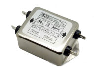 ฟิลเตอร์กรองไฟฟ้า EMI ตัวกรองพลังงานเฟสเดียว 220V 10A. SKU:000885