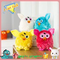 ? ?เฟอร์บี้ furbyแท้ 15ซม. Furby ของเล่นตุ๊กตาเอลฟ์อัจฉริยะอิเล็กทรอนิกส์สัตว์เลี้ยงนกฮูกของเล่นโต้ตอบของขวัญคริสต์มาส ?【cod】