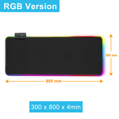 RGB Gaming Mouse Pad Large Mouse Pad Gamer XXL Led Computer Mousepad Big Mouse Mat with Backlight Carpet For keyboard Desk Mat