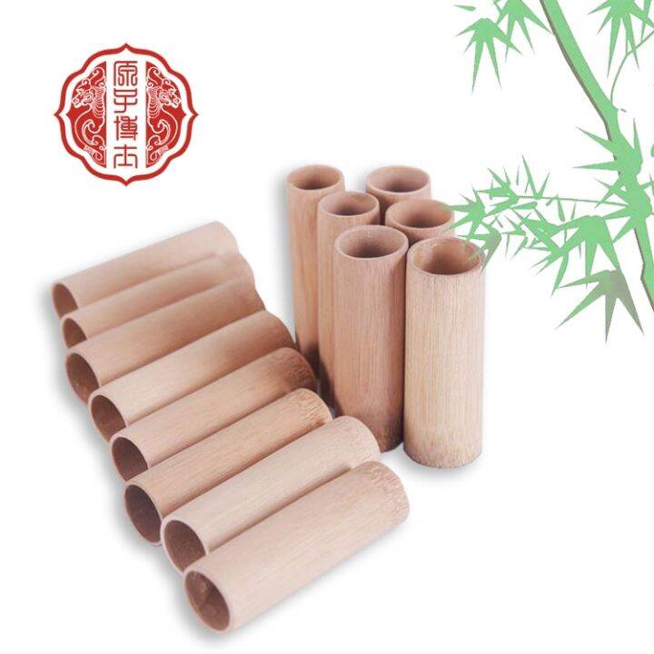 yf-10pcs-sucker-bamboo-thumb-cupping-cup-traditional-medicine-dredge-channels-strong-suction-chinese-medical-massage-free