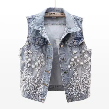 note to self: get denim vest stat. | Denim jacket women, Sleeveless denim  jackets, Denim outfit fall