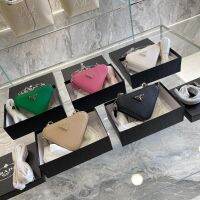 PradaˉNew Mini Triangle Exquisite Women s Bag Fashion All-Party Crossbody