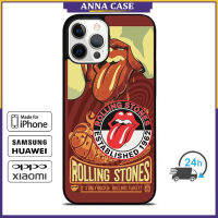 The Rollings Stones Rock Phone Case for iPhone 14 Pro Max / iPhone 13 Pro Max / iPhone 12 Pro Max / XS Max / Samsung Galaxy Note 10 Plus / S22 Ultra / S21 Plus Anti-fall Protective Case Cover