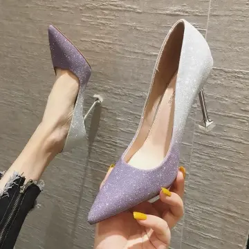 2 inch purple clearance heels