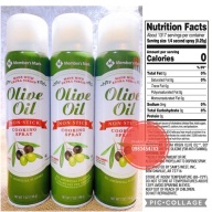 Dầu ăn kiêng Olive Oil Member s Mark dạng xịt chai lớn 7oz (198g), dầu xịt ô liu eatclean keto thumbnail