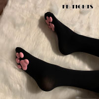 Over Knee Kawaii 3D Cat Claw Kitty Paw Pad Socks Girl Cosplay Lolita Velvet Leggings Overknee Thigh High Long Stockings 60CM