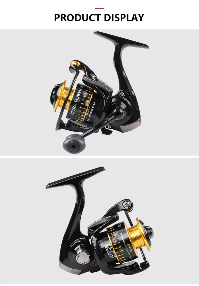 Ryobi Ultra Power 500/800/1000 Spinning Fishing Reels Mini, 53% OFF