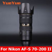 สำหรับ Nikon AF-S 70-200 F2.8G II สติ๊กเกอร์ติดบนตัวเครื่องฟิล์มห่อไวนิลสติกเกอร์ป้องกันเลนส์กล้อง NIKKOR 70-200มม. 2.8 F2.8 G ED II VR