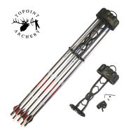 TP795 TOPOINT ARCHERY 5 ลูก Quiver (black) Adjustable  Quiver  Holder for Compound Reciurve Bow