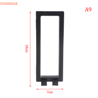 ?【Lowest price】CHANGDA แฟชั่นกรณี ABS แสดง Square 3D อัลบั้ม Floating Frame Holder