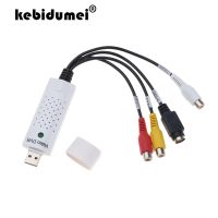 kebidumei Hot USB 2.0 to RCA Cable Adapter With Audio Video For Capture Card Adapter PC Cable For TV DVD VHS Capture Device Adapters Cables