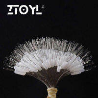 ZTOYL 300pcs ซิลิโคน Space Bean stopper ตกปลาลอย Anti-Strand Fishing line FLOAT