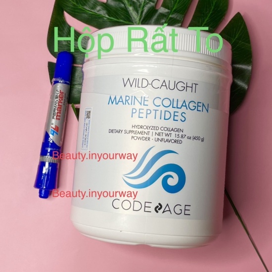 Tem chính hãng codeage bột collagen giúp trẻ hóa, căng mịn da code age - ảnh sản phẩm 4