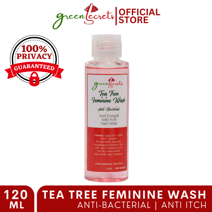 Green Secrets Tea Tree Feminine Wash with Guava Extract Anti Bacterial