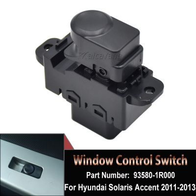 ❀ 93580-1R000 935801R000 Car Styling Window Single Lifter Switch Button Auto Parts For Hyundai Solaris Accent 2011 2012 2013
