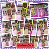 Barbie ตุ๊กตา Barbie สำหรับเด็กผู้หญิง Barbie ตุ๊กตา Barbie ตุ๊กตา Barbie ของแท้บนมือ Mattel สินค้าใหม่ Mattel แบรนด์ใหม่ที่ได้รับความนิยมมาก่อน