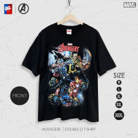 [ส่งฟรี] เสื้อยืด Avengers อเวนเจอร์ส สกรีนลายหน้าหลัง ลิขสิทธิ์แท้ มาร์เวล รุ่น MX-007 เสื้อ Marvel แท้ [M,L,XL,2XL,3XL]