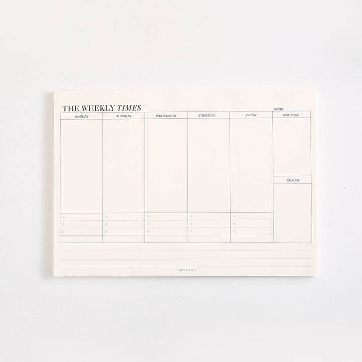 2012-2022-weeklymonthly-planner-b5-notebook-60-sheets-office-notepad-diary-stationery