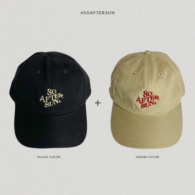 หมวก So After Sun 2 ใบ สี Black และ Creamy ราคาพิเศษ !!