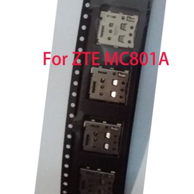 10PCS สําหรับ ZTE MC801A เครื่องอ่านซิมการ์ดถาดใส่ซ็อกเก็ตสล็อต