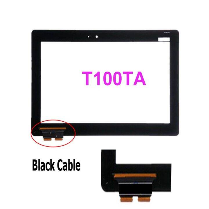 10-1-ระบบสัมผัสเพื่อ-t100-asus-transformer-book-t100ta-5490n-กระจกหน้าจอสัมผัสเซ็นเซอร์กระจกหน้าแผงดิจิไทเซอร์