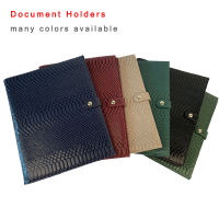 Hot Sale Snake Document Case Fashion Ostrich Pattern File Bag Business A4 Women Document Holder For Ostrich Holder
