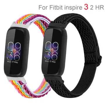 Elastic Nylon Sport Watch Band Strap For Fitbit Inspire 3