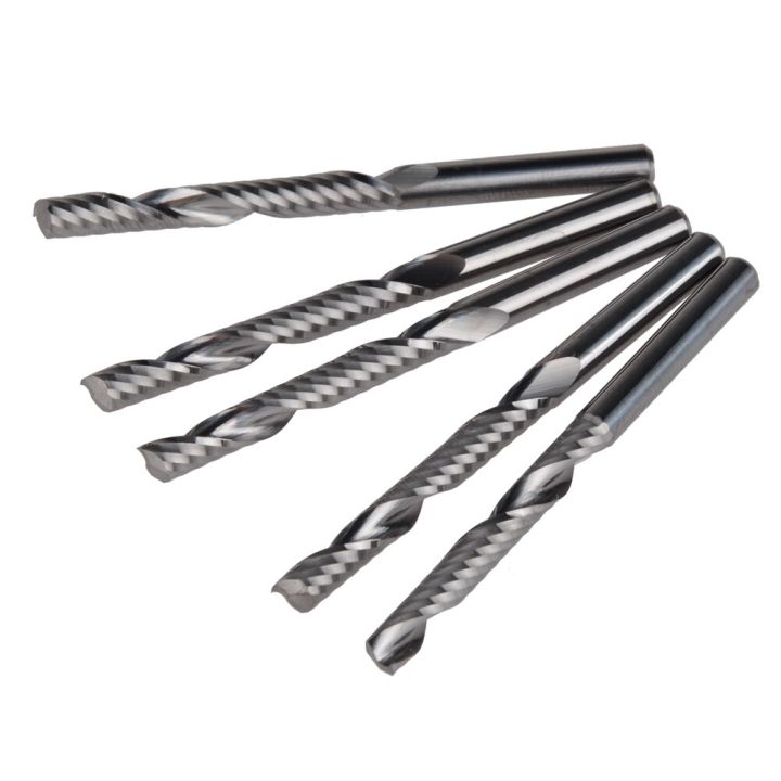 5pcs-4x32mm-single-flute-bit-carbide-end-mill-set-cnc-router-end-mills-สําหรับเครื่องตัดไม้มิลลิ่ง