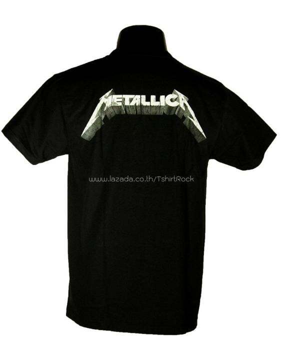 เสื้อวง-metallica-เมทัลลิกา-ไซส์ยุโรป-เสื้อยืดวงดนตรีร็อค-เสื้อร็อค-met1184-สินค้าในประเทศ