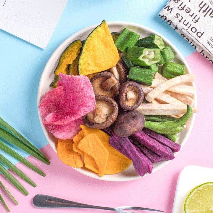 Mix Vegetables Chips&Fruits Dried Health Snack Mixed Pack 100g Lazada PH